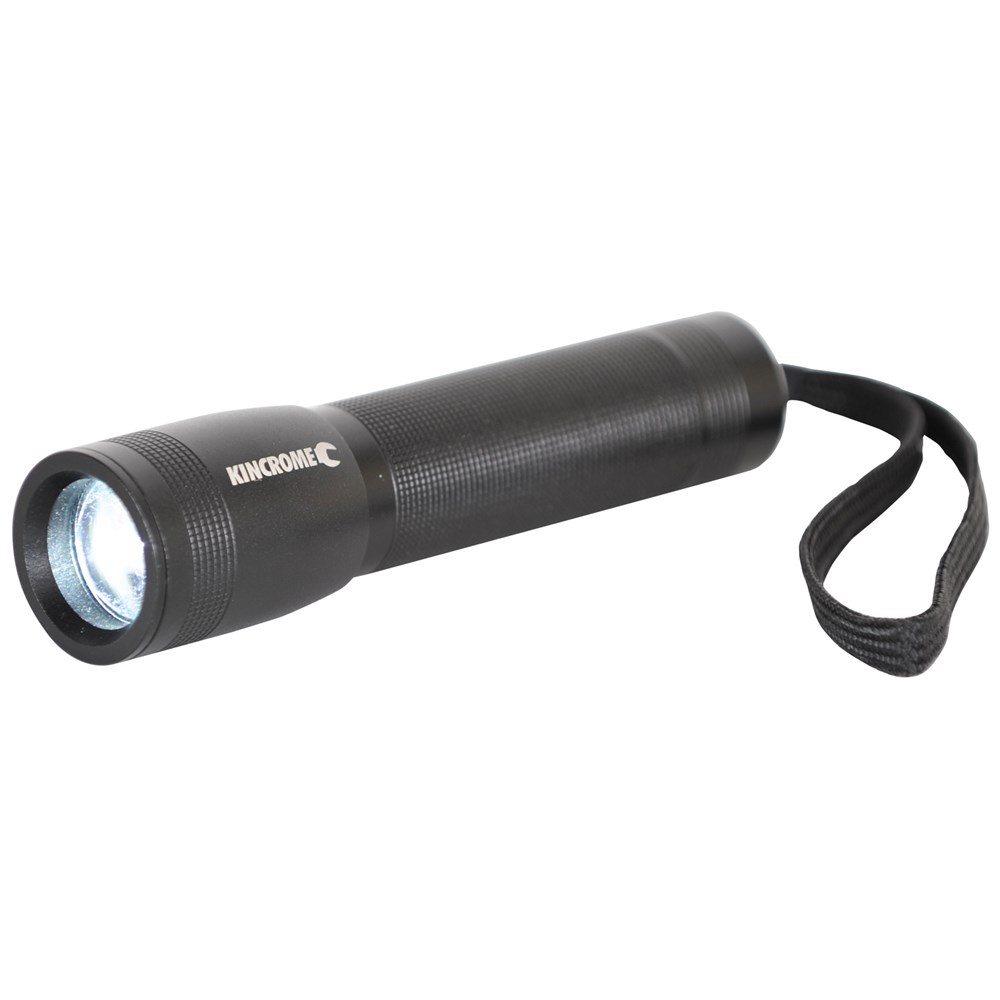 KINCROME SINGLE LED TORCH 3W ADJUSTABLE